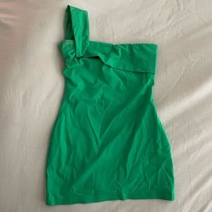 Little green summer dress